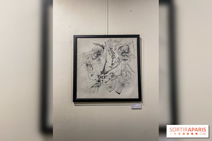 Exposition Sumi et Motion de la calligraphe japonaise Aya Wada à la galerie La Lison - IMG 4914