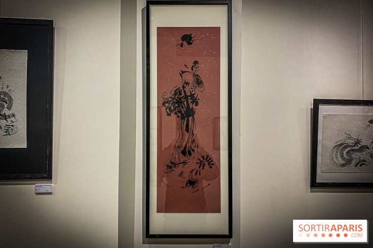 Exposition Sumi et Motion de la calligraphe japonaise Aya Wada à la galerie La Lison - IMG 4920