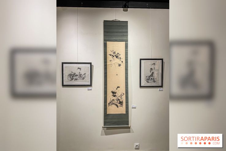 Exposition Sumi et Motion de la calligraphe japonaise Aya Wada à la galerie La Lison - IMG 4923