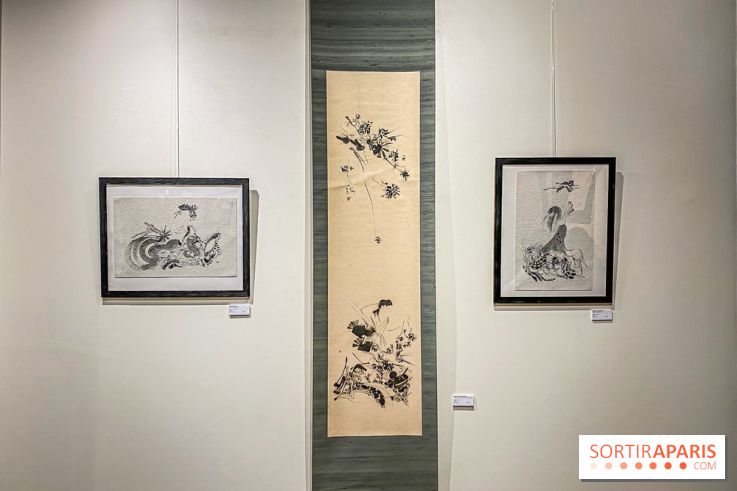 Exposition Sumi et Motion de la calligraphe japonaise Aya Wada à la galerie La Lison - IMG 4924