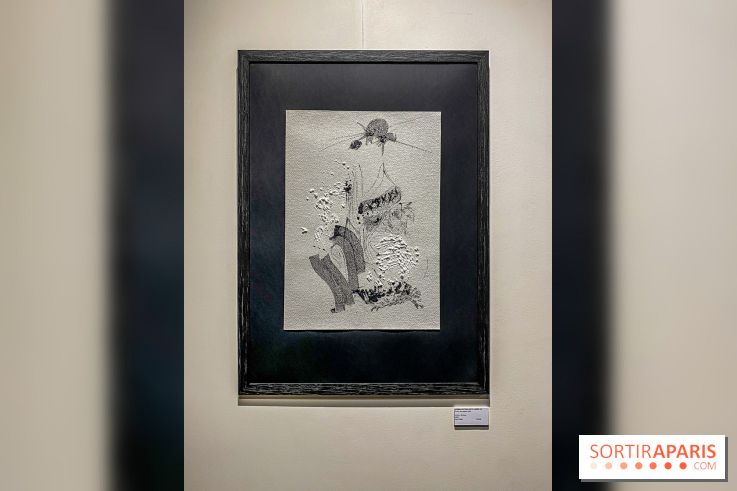 Exposition Sumi et Motion de la calligraphe japonaise Aya Wada à la galerie La Lison - IMG 4927