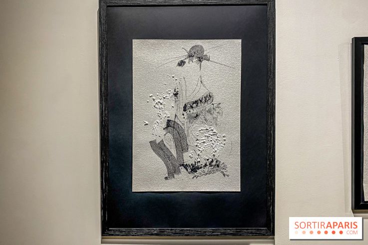 Exposition Sumi et Motion de la calligraphe japonaise Aya Wada à la galerie La Lison - IMG 4928