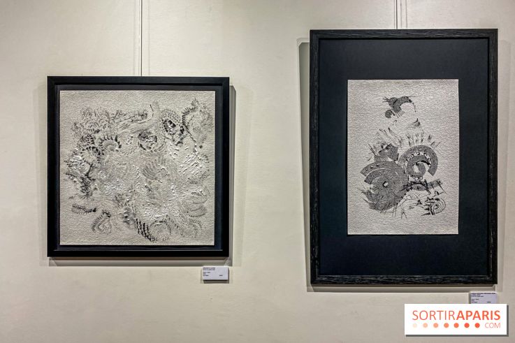 Exposition Sumi et Motion de la calligraphe japonaise Aya Wada à la galerie La Lison