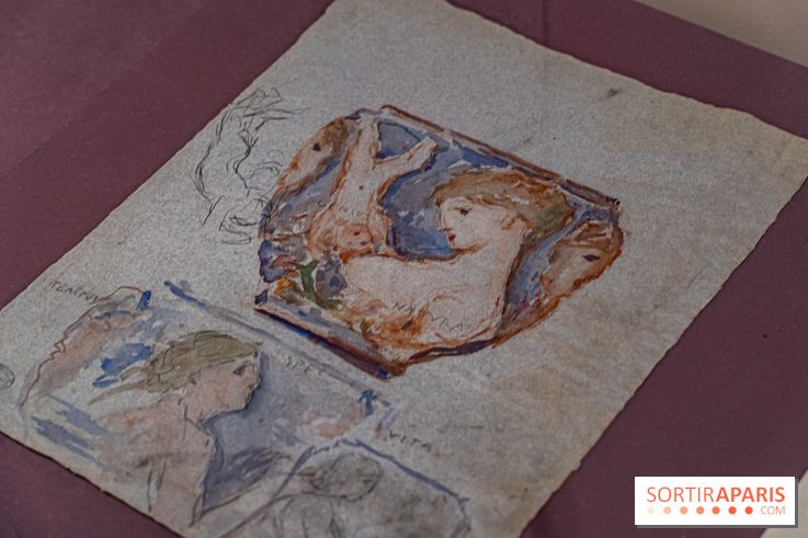 Exposition Henry Cros au Musée des Arts Décoratifs, sculpteur et dessinateur