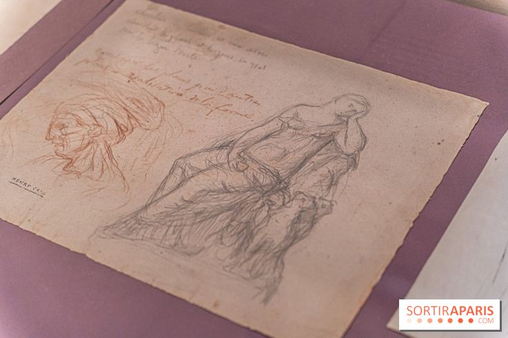 Exposition Henry Cros au Musée des Arts Décoratifs, sculpteur et dessinateur