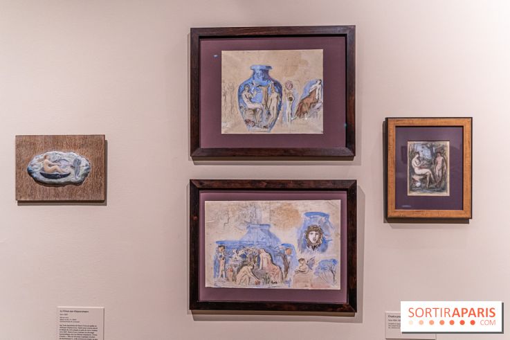 Exposition Henry Cros au Musée des Arts Décoratifs, sculpteur et dessinateur