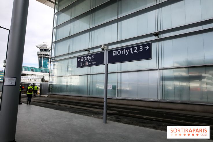 Chantier de la future gare Aéroport d'Orly, nos photos