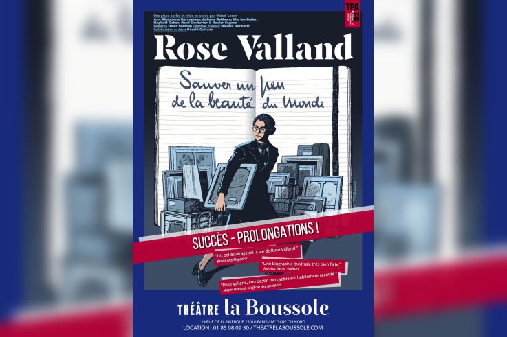 Rose Valland, l'histoire vraie d'espionnage au Théâtre La Boussole 