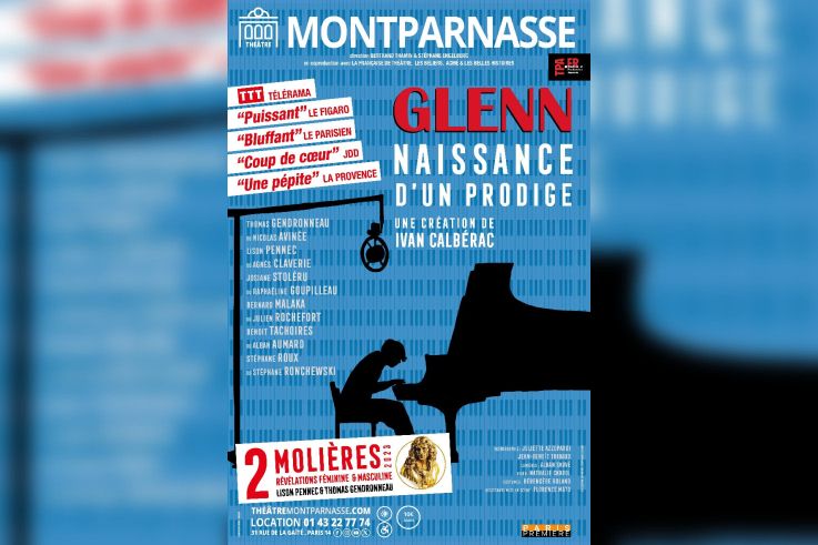 Glenn, naissance d'un prodige, la pièce aux 2 Molières prolongée au Splendid 