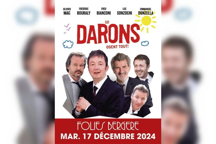 Les Darons Osent Tout !, le spectacle aux Folies Bergère pour une date exceptionnelle 
