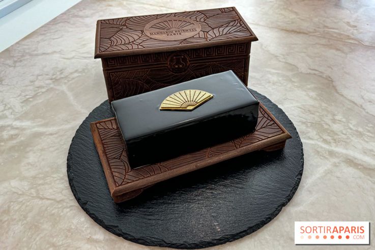 La Buche de Noel et les patisseries du Mandarin Oriental du chef patissier Julien Dugourd 