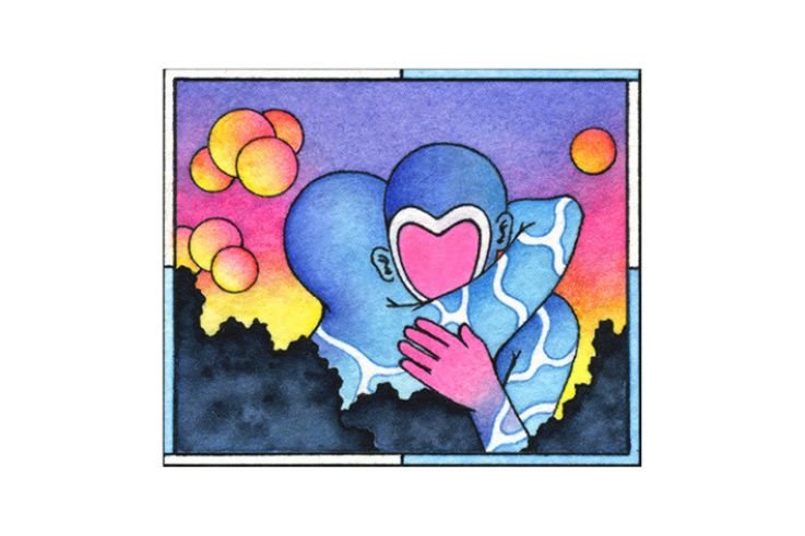 L'exposition Much Loved d'Alma de Beir : des photos transformées en aquarelles futuristes 