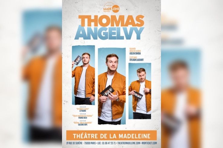 Thomas Angelvy s'empare du Théâtre des Mathurins jusqu'à la fin de l'année 2024