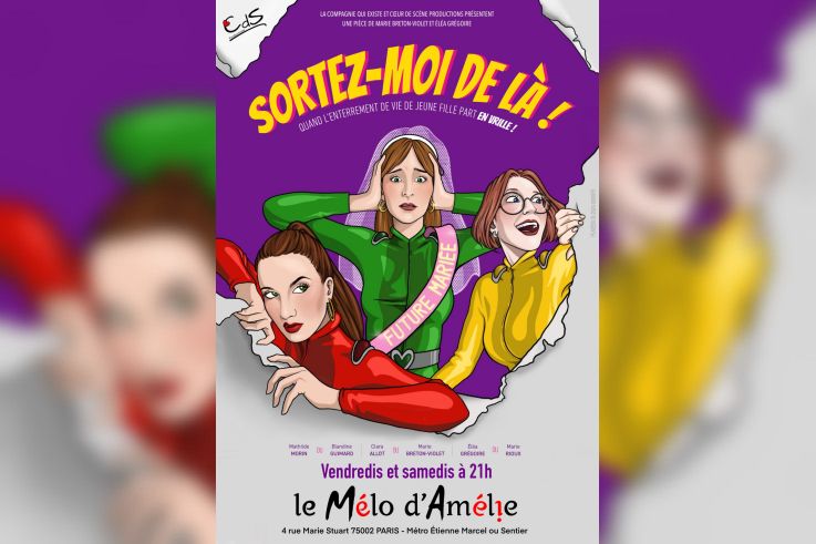 Sortez-moi de là : une comédie explosive au Théâtre Le Mélo D'Amélie