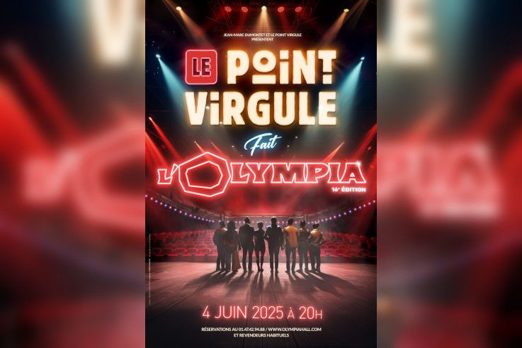 Le Point Virgule fait l'Olympia de retour pour sa 16e édition 