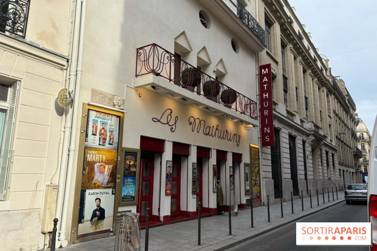 Sebastian Marx dans On est bien là au Théâtre des Mathurins