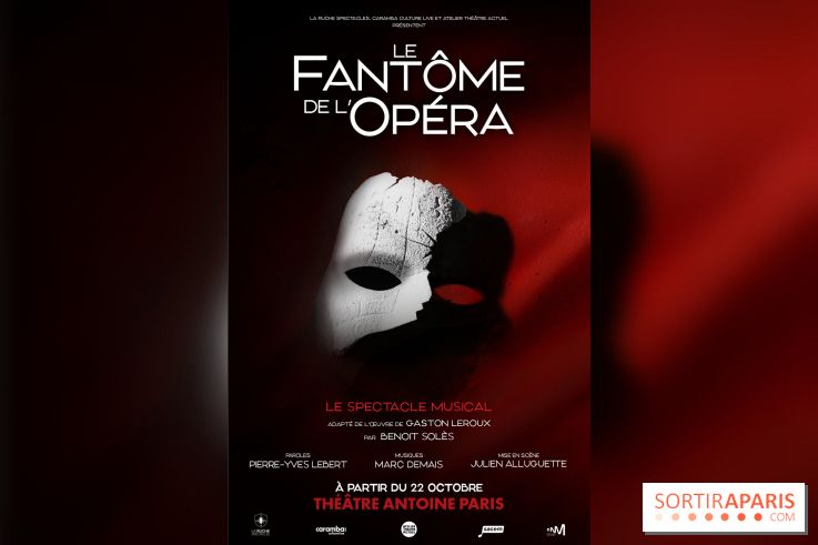 Le Fantôme de l’Opéra : quand l’ombre chante sur la scène du Théâtre Antoine