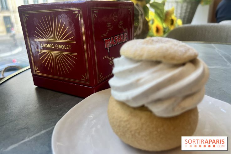 Cédric Grolet crée un chou inspiré de Mashle pour célébrer la fin du manga - IMG 1388