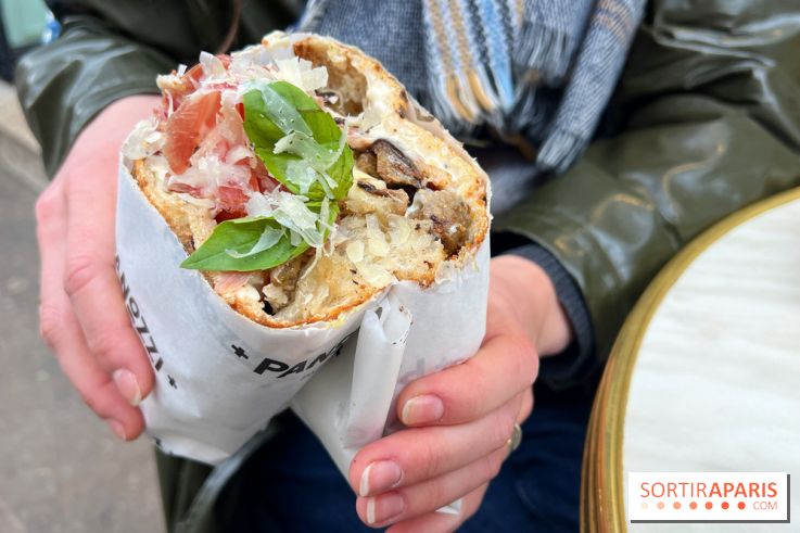 Panozzi - Panozzo aubergines mozzarella