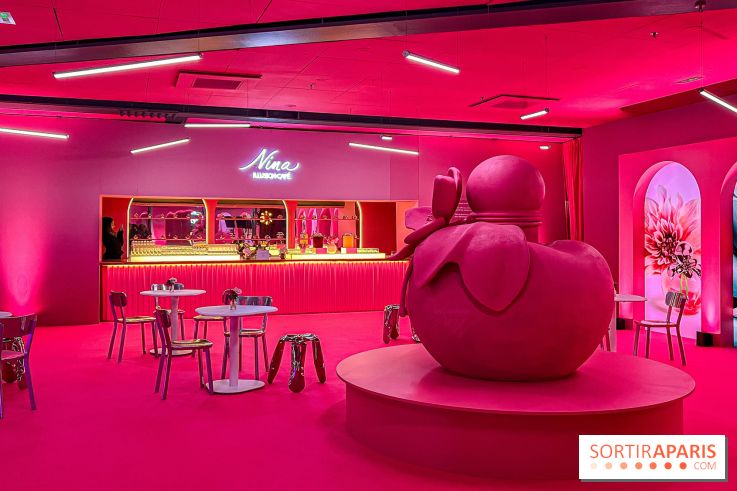 Nina Illusion Café : le café et pop up immersif du nouveau parfum de la Maison Nina Ricci à Paris