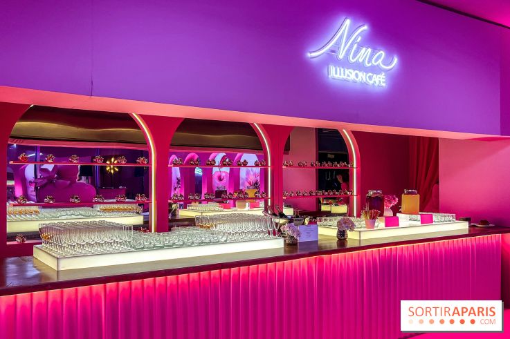 Nina Illusion Café : le café et pop up immersif du nouveau parfum de la Maison Nina Ricci à Paris