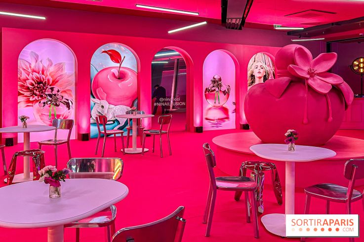 Nina Illusion Café : le café et pop up immersif du nouveau parfum de la Maison Nina Ricci à Paris