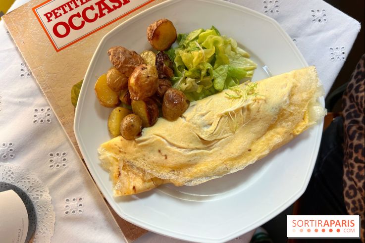 Court-Bouillon - Omelette aux champignons