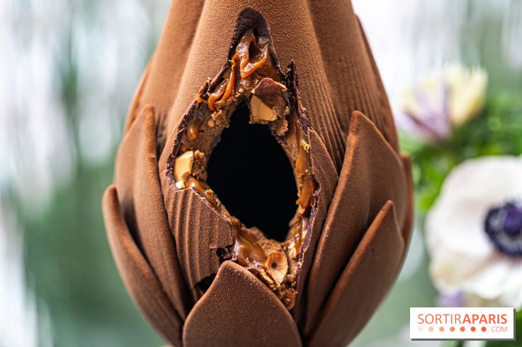 L'oeuf de Pâques fleur du George V Paris par Michael Bartocetti 2024 -  A7C7478