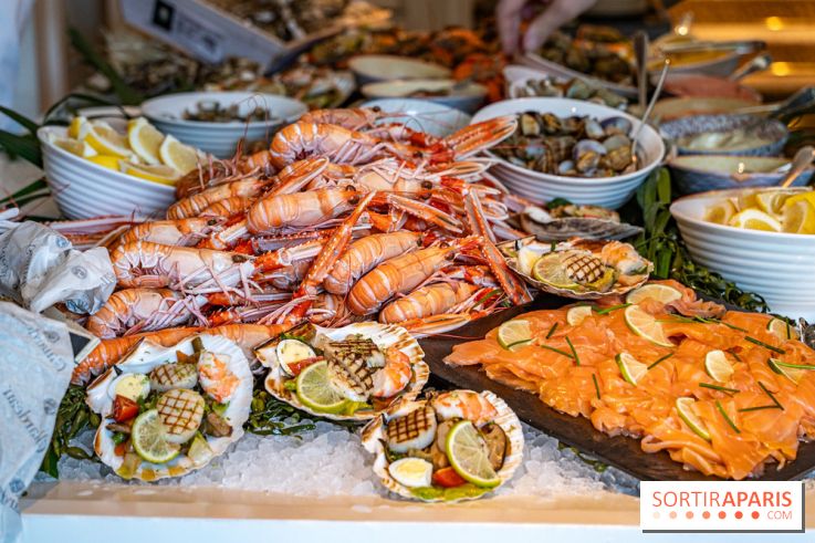 Le brunch marin de folie du Shangri-La Paris
