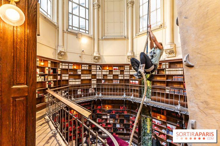 Climbing District Saint-Lazare, la salle d'escalade et espace coworking cachée dans une chapelle -  A7C8023