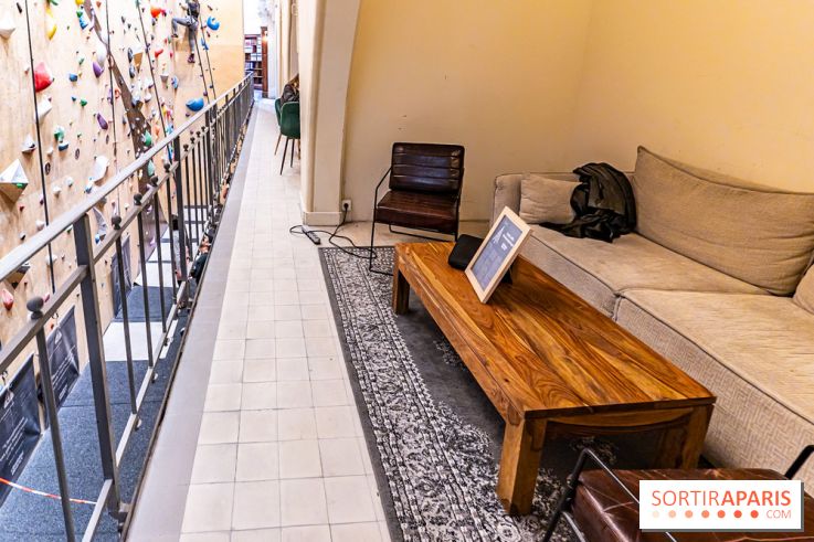 Climbing District Saint-Lazare, la salle d'escalade et espace coworking cachée dans une chapelle