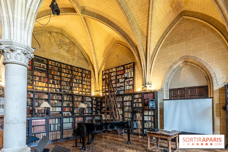 L'Abbaye de Royaumont - les photos -  la bibliothèque