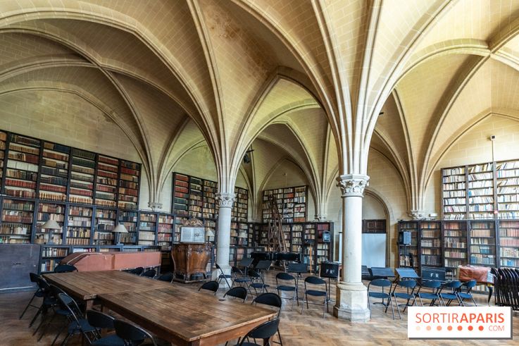 L'Abbaye de Royaumont - les photos -  la bibliothèque