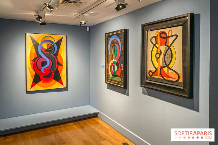 Exposition Auguste Herbin au Musée de Montmartre - IMG 5171