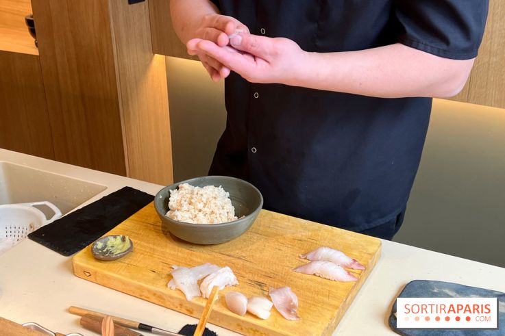 Iodé - Préparation sushi