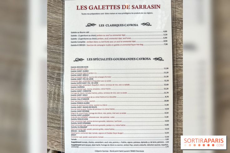 La Crêperie Cavrosa, l'excellente crêperie de Chevreuse aux produits locaux des Yvelines