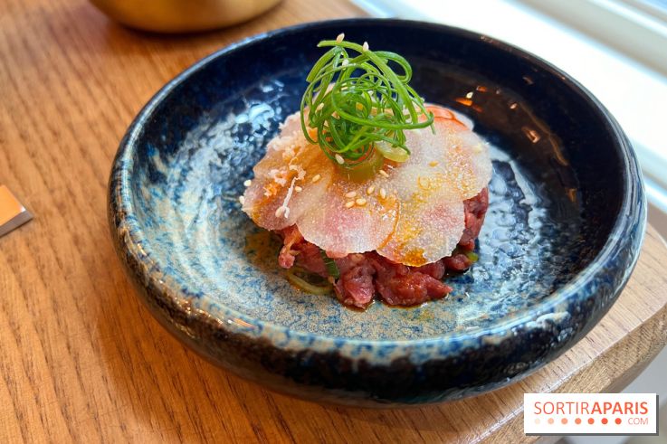 Mojju - Tartare de bœuf et poire coréenne