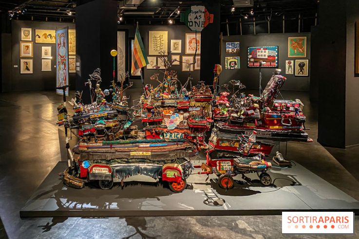  Art Singulier à la Halle Saint Pierre : découvrez l'exposition L'Esprit Singulier à Paris - IMG 5294