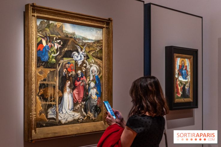 Exposition Revoir Van Eyck, La Vierge du chancelier Rolin au Musée du Louvre