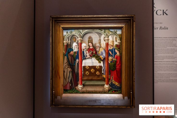 Exposition Revoir Van Eyck, La Vierge du chancelier Rolin au Musée du Louvre
