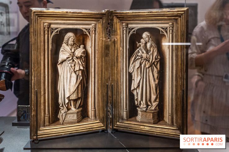 Exposition Revoir Van Eyck, La Vierge du chancelier Rolin au Musée du Louvre