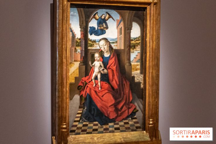 Exposition Revoir Van Eyck, La Vierge du chancelier Rolin au Musée du Louvre