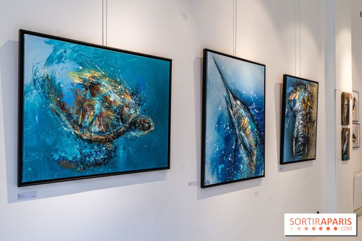 Exposition street-art Sax à Paris : A travers l'océan