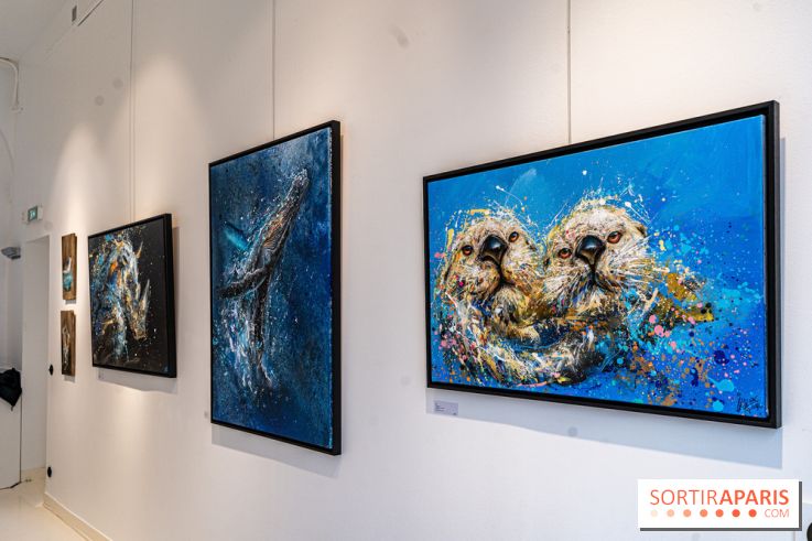 Exposition street-art Sax à Paris : A travers l'océan