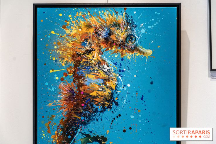 Exposition street-art Sax à Paris : A travers l'océan
