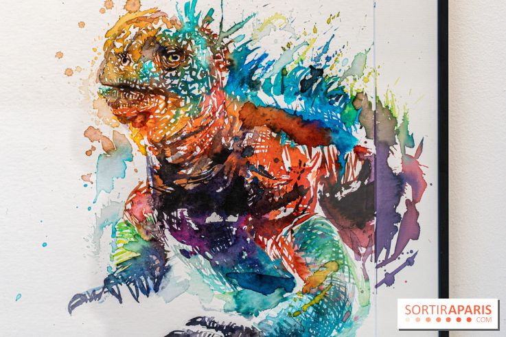 Exposition street-art Sax à Paris : A travers l'océan