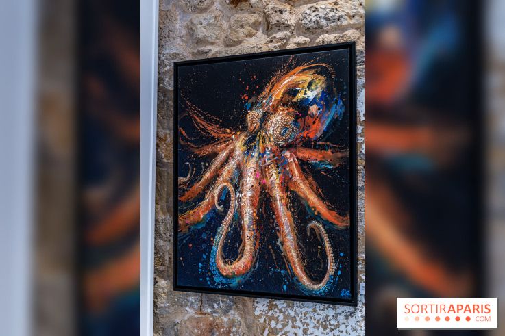Exposition street-art Sax à Paris : A travers l'océan