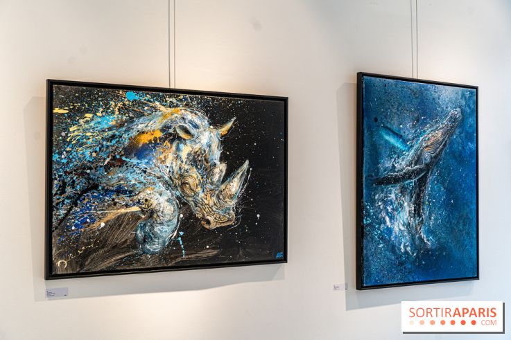 Exposition street-art Sax à Paris : A travers l'océan