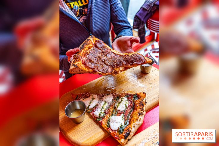 Slice Pizza Club, la pizzeria aux parts XXL à Paris