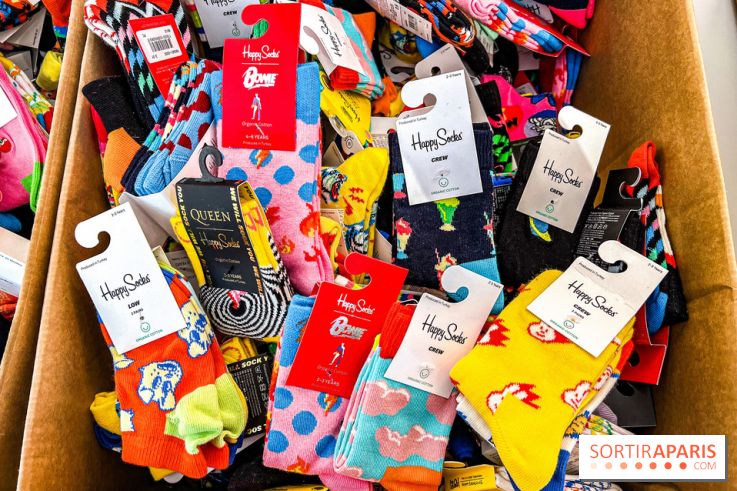 Destockage de chaussettes Happy Socks, adultes et enfants, à Paris - image00001